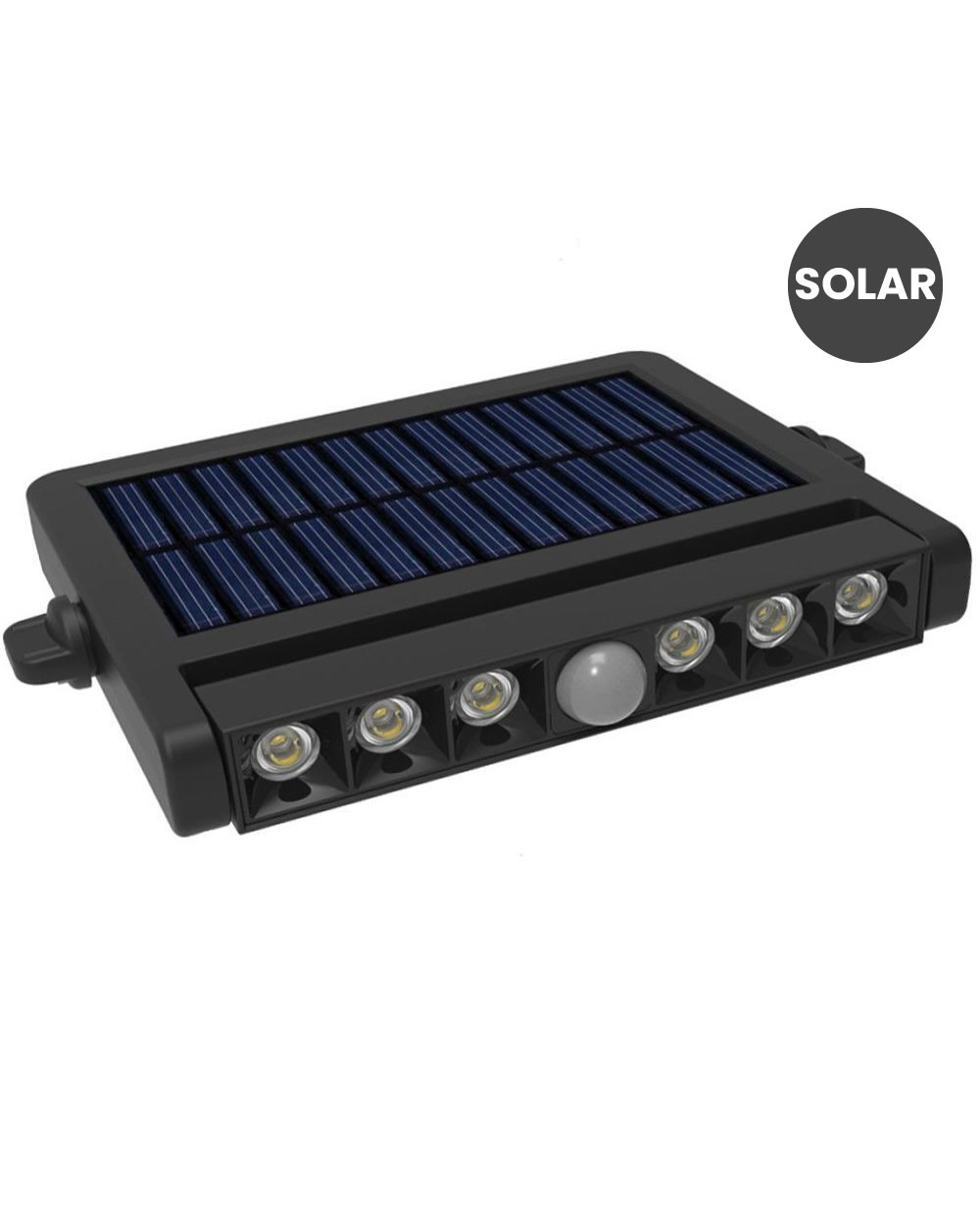 Aplique solar exterior con sensor LED/5,5W/3,7V 3000K IP54